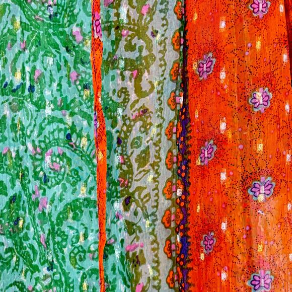 Anthropologie Akemi + Kin “Antonella” Multi-Color Boho Peasant Top – Size M - Picture 5 of 8